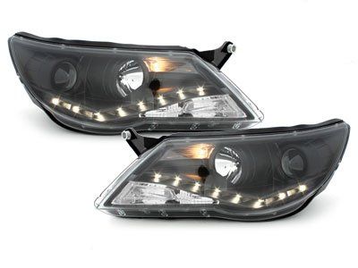 Φανάρια εμπρός led για Vw Tiguan (2007-2011) , black , με λάμπες (Η1) - σετ 2τμχ. - € 776,9 Φανάρια εμπρός led για Vw Tiguan (2007-2011) , black , με λάμπες (Η1) - σετ 2τμχ.