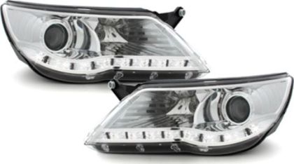 Φανάρια εμπρός led για Vw Tiguan (2007-2011) , με λάμπες (Η1) - σετ 2τμχ. - € 572,9 Φανάρια εμπρός led για Vw Tiguan (2007-2011) , με λάμπες (Η1) - σετ 2τμχ.