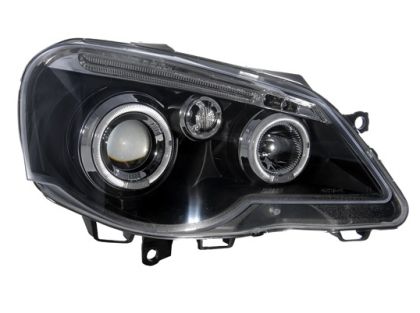 Φανάρια εμπρός angel eyes για Vw Polo 9N2 (2005-2009) - μαύρα , με λάμπες (Η1) - σετ 2τμχ. - € 343,9 Φανάρια εμπρός angel eyes για Vw Polo 9N2 (2005-2009) - μαύρα , με λάμπες (Η1) - σετ 2τμχ.