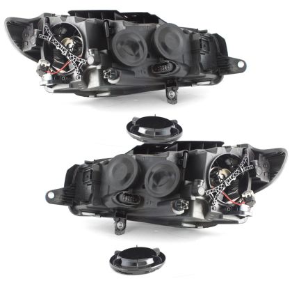 Φανάρια εμπρός Vw Passat CC (2008-2012) led - μαύρα , χωρίς λάμπες (Η1) - σετ 2τμχ. - € 563,9 Φανάρια εμπρός Vw Passat CC (2008-2012) led - μαύρα , χωρίς λάμπες (Η1) - σετ 2τμχ.