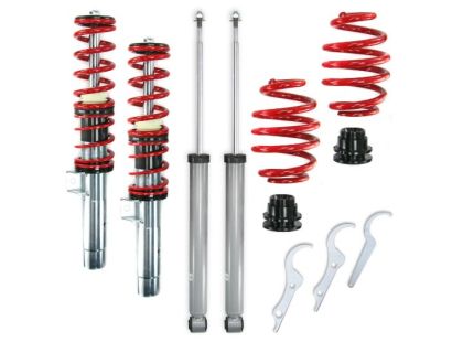 Ρυθμιζόμενη ανάρτηση για BMW E46 (1998-2005) - κόκκινα ελατήρια - 4τμχ. - € 496,9 Ρυθμιζόμενη ανάρτηση για BMW E46 (1998-2005) - κόκκινα ελατήρια - 4τμχ.