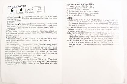 Συσκευή για κεντρικό κλείδωμα με μηχανισμό - € 30,9 Συσκευή για κεντρικό κλείδωμα με μηχανισμό