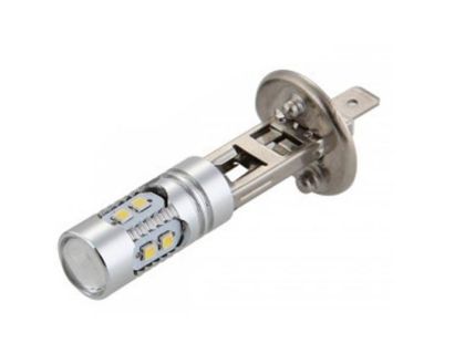 Led λάμπα Η1 10 W με 10 led 2323 επί 1 W CREE και προτζέκτορα - 1τμχ. - € 12,9 Led λάμπα Η1 10 W με 10 led 2323 επί 1 W CREE και προτζέκτορα - 1τμχ.