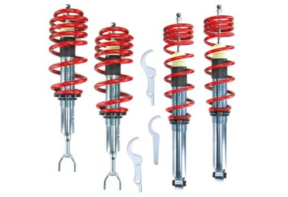 Ρυθμιζόμενη ανάρτηση για Audi B5 (1995-2001) - κόκκινα ελατήρια - 4τμχ. - € 621,9 Ρυθμιζόμενη ανάρτηση για Audi B5 (1995-2001) - κόκκινα ελατήρια - 4τμχ.