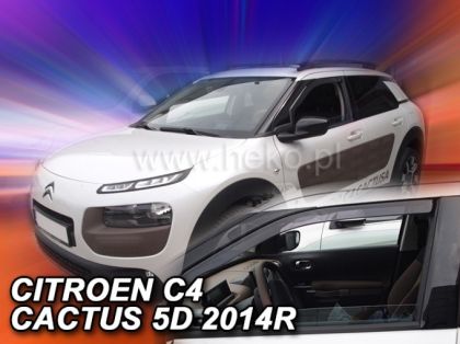 Ανεμοθραύστες Citroen C4 Cactus (2014-2020) 5 πορτο - 2 τμχ. εμπρός, Heko - € 68,9 Ανεμοθραύστες Citroen C4 Cactus (2014-2020) 5 πορτο - 2 τμχ. εμπρός, Heko
