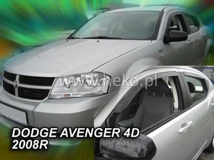 Ανεμοθραύστες Dodge Avenger (2007-2014) sedan - 2 τμχ. εμπρός, Heko - € 68,9 Ανεμοθραύστες Dodge Avenger (2007-2014) sedan - 2 τμχ. εμπρός, Heko