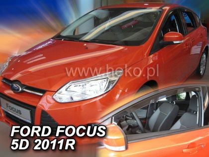 Ανεμοθραύστες Ford Focus III (2011-2018) 5 πορτο , sedan - 2 τμχ. εμπρός, Heko - € 68,9 Ανεμοθραύστες Ford Focus III (2011-2018) 5 πορτο , sedan - 2 τμχ. εμπρός, Heko