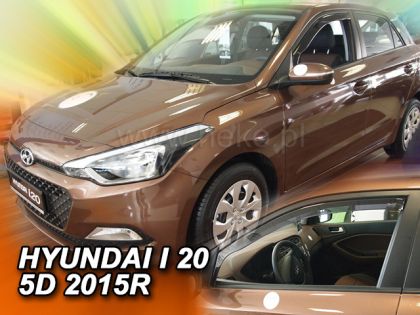 Ανεμοθραύστες Hyundai i20 (2015-2020) 5 πορτο - 2 τμχ. εμπρός, Heko - € 68,9 Ανεμοθραύστες Hyundai i20 (2015-2020) 5 πορτο - 2 τμχ. εμπρός, Heko