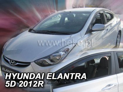 Ανεμοθραύστες Hyundai Elantra (2010-2015) sedan - 2 τμχ. εμπρός, Heko - € 68,9 Ανεμοθραύστες Hyundai Elantra (2010-2015) sedan - 2 τμχ. εμπρός, Heko