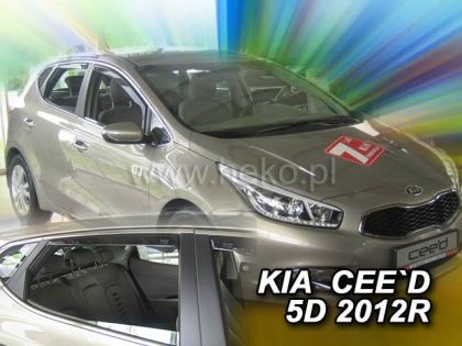 Ανεμοθραύστες Kia Ceed (2012-2018) 5 πορτο - 4 τμχ. εμπρός και πίσω, Heko - € 95,9 Ανεμοθραύστες Kia Ceed (2012-2018) 5 πορτο - 4 τμχ. εμπρός και πίσω, Heko