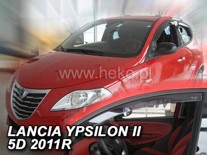 Ανεμοθραύστες Lancia Ypsilon (2011-2024) 5 πορτο - 2 τμχ. εμπρός, Heko - € 68,9 Ανεμοθραύστες Lancia Ypsilon (2011-2024) 5 πορτο - 2 τμχ. εμπρός, Heko