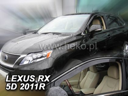 Ανεμοθραύστες Lexus RX (2009-2015) 5 πορτο - 2 τμχ. εμπρός, Heko - € 68,9 Ανεμοθραύστες Lexus RX (2009-2015) 5 πορτο - 2 τμχ. εμπρός, Heko