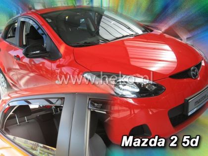 Ανεμοθραύστες Mazda 2 (2002-2007) 5 πορτο - 2 τμχ. εμπρός, Heko - € 68,9 Ανεμοθραύστες Mazda 2 (2002-2007) 5 πορτο - 2 τμχ. εμπρός, Heko