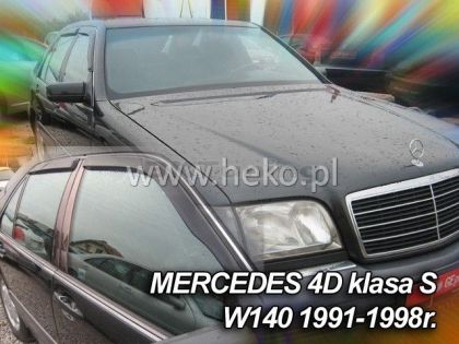 Ανεμοθραύστες Mercedes W123 (1976-1986) sedan - 2 τμχ. εμπρός, Heko - € 68,9 Ανεμοθραύστες Mercedes W123 (1976-1986) sedan - 2 τμχ. εμπρός, Heko