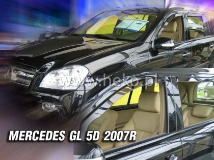 Ανεμοθραύστες Mercedes GL/GLS X166 (2015-2019) 5 πορτο - 4 τμχ. εμπρός και πίσω, Heko - € 95,9 Ανεμοθραύστες Mercedes GL/GLS X166 (2015-2019) 5 πορτο - 4 τμχ. εμπρός και πίσω, Heko
