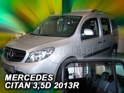 Ανεμοθραύστες Mercedes Citan W415 (2012-2021) 3/5 πορτο - 4 τμχ. εμπρός και πίσω, Heko - € 95,9 Ανεμοθραύστες Mercedes Citan W415 (2012-2021) 3/5 πορτο - 4 τμχ. εμπρός και πίσω, Heko