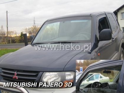 Ανεμοθραύστες Mitsubishi Pajero Pinin (1998-2004) 3 πορτο, Heko - € 75,9 Ανεμοθραύστες Mitsubishi Pajero Pinin (1998-2004) 3 πορτο, Heko