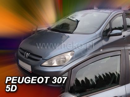 Ανεμοθραύστες Peugeot 307 (2001-2011) 3 πορτο, Heko - € 75,9 Ανεμοθραύστες Peugeot 307 (2001-2011) 3 πορτο, Heko