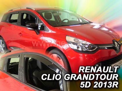 Ανεμοθραύστες Renault Clio Grandtour (2013-2019) 5 πορτο - 4 τμχ. εμπρός και πίσω, Heko - € 95,9 Ανεμοθραύστες Renault Clio Grandtour (2013-2019) 5 πορτο - 4 τμχ. εμπρός και πίσω, Heko