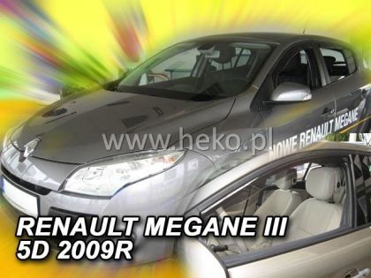 Ανεμοθραύστες Renault Megane (2008-2016) 5 πορτο - 2 τμχ εμπρός, Heko - € 68,9 Ανεμοθραύστες Renault Megane (2008-2016) 5 πορτο - 2 τμχ εμπρός, Heko