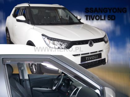 Ανεμοθραύστες Ssangyong Tivoli / XLV (2015+) 5 πορτο - 2 τμχ εμπρός, Heko - € 68,9 Ανεμοθραύστες Ssangyong Tivoli / XLV (2015+) 5 πορτο - 2 τμχ εμπρός, Heko