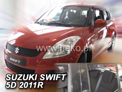 Ανεμοθραύστες Suzuki Swift (2004-2010) 5 πορτο - 4 τμχ εμπρός και πίσω, Heko - € 95,9 Ανεμοθραύστες Suzuki Swift (2004-2010) 5 πορτο - 4 τμχ εμπρός και πίσω, Heko