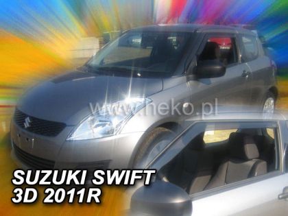 Ανεμοθραύστες Suzuki Swift (2010-2017) 3 πορτο, Heko - € 75,9 Ανεμοθραύστες Suzuki Swift (2010-2017) 3 πορτο, Heko