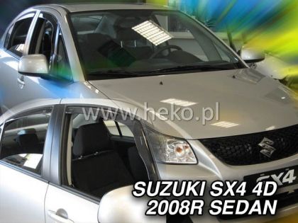 Ανεμοθραύστες Suzuki SX4 (2006-2014) sedan - 4 τμχ εμπρός και πίσω, Heko - € 95,9 Ανεμοθραύστες Suzuki SX4 (2006-2014) sedan - 4 τμχ εμπρός και πίσω, Heko