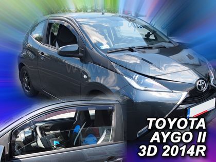 Ανεμοθραύστες Toyota Aygo (2005-2014) - 3 πορτο, Heko - € 75,9 Ανεμοθραύστες Toyota Aygo (2005-2014) - 3 πορτο, Heko