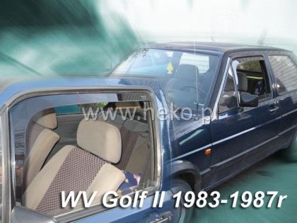 Ανεμοθραύστες Vw Golf 2 / Jetta (1987-1992) sedan - 2 τμχ εμπρός, Heko - € 68,9 Ανεμοθραύστες Vw Golf 2 / Jetta (1987-1992) sedan - 2 τμχ εμπρός, Heko