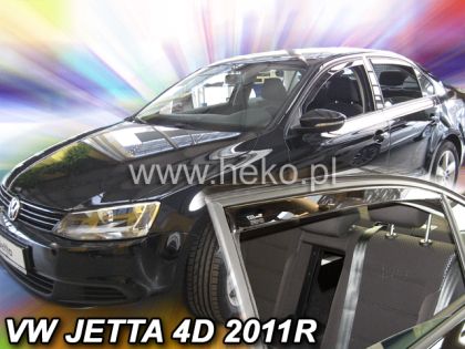 Ανεμοθραύστες Vw Jetta (2005-2011) sedan - 4 τμχ εμπρός και πίσω, Heko - € 95,9 Ανεμοθραύστες Vw Jetta (2005-2011) sedan - 4 τμχ εμπρός και πίσω, Heko