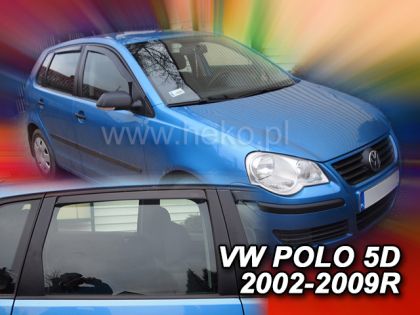 Ανεμοθραύστες Vw Polo (2002-2009) 5 πορτο - 4 τμχ εμπρός και πίσω, Heko - € 95,9 Ανεμοθραύστες Vw Polo (2002-2009) 5 πορτο - 4 τμχ εμπρός και πίσω, Heko