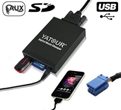 USB / MP3 Changer για Citroen C3 / C5 / C8 / Picasso / Xsara / PEUGEOT 106,206,207,307,406,407,607,806,807 εως το 2005 - με 8 pin port - € 107,9 USB / MP3 Changer για Citroen C3 / C5 / C8 / Picasso / Xsara / PEUGEOT 106,206,207,307,406,407,607,806,807 εως το 2005 - με 8 pin port