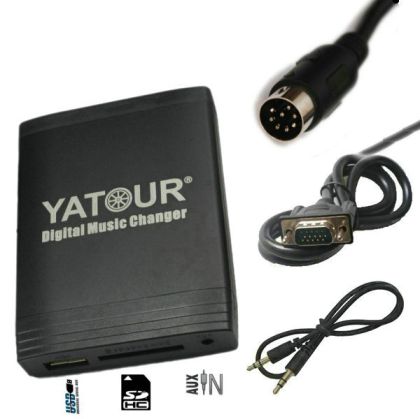 USB / MP3 Changer με Bluetooth* για Volvo S40 / S60 / S80 / V40 / V70 / C70 / XC70 - € 107,9 USB / MP3 Changer με Bluetooth* για Volvo S40 / S60 / S80 / V40 / V70 / C70 / XC70