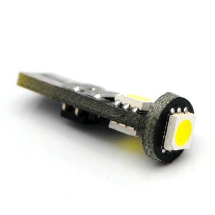 LEd λάμπα τύπου Τ10 με 3 SMD led - CANBUS 5000K - 1τμχ. - € 7,9 LEd λάμπα τύπου Τ10 με 3 SMD led - CANBUS 5000K - 1τμχ.