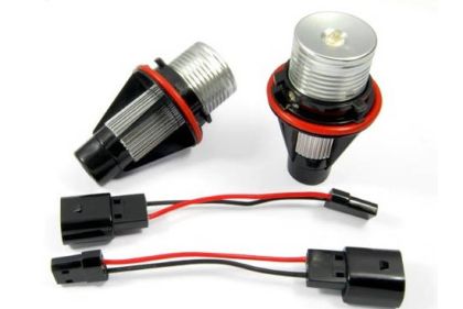 Angel eyes BMW E39 / E60 / E53 X5 / E65 / E87 / E63 5W led αυθεντικά - μπλε χρώμα - 2τμχ. - € 37,9 Angel eyes BMW E39 / E60 / E53 X5 / E65 / E87 / E63 5W led αυθεντικά - μπλε χρώμα - 2τμχ.