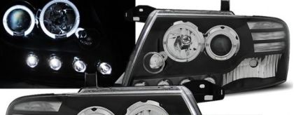 Φανάρια εμπρός Mitsubishi Pajero (2001-2006) angel eyes - μαύρα , με λάμπες (Η1) - σετ 2τμχ. - € 425,9 Φανάρια εμπρός Mitsubishi Pajero (2001-2006) angel eyes - μαύρα , με λάμπες (Η1) - σετ 2τμχ.