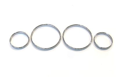 Δαχτυλίδια καντράν για BMW E38 / E39 / X5 E53 (1999-2007) - χρωμίου - € 38,9 Δαχτυλίδια καντράν για BMW E38 / E39 / X5 E53 (1999-2007) - χρωμίου