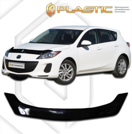 Ανεμοθραύστης καπό για Mazda 3 hatchback (2009-2013) - CA Plast - € 88,9 Ανεμοθραύστης καπό για Mazda 3 hatchback (2009-2013) - CA Plast