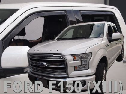 Ανεμοθραύστες FORD F150 XLT 4D (2014-2020) - 4 τμχ. εμπρός και πίσω, Heko - € 95,9 Ανεμοθραύστες FORD F150 XLT 4D (2014-2020) - 4 τμχ. εμπρός και πίσω, Heko