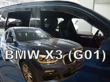 Ανεμοθραύστες BMW X3 G01 (2017+) - 4 τμχ. εμπρός και πίσω, Heko - € 95,9 Ανεμοθραύστες BMW X3 G01 (2017+) - 4 τμχ. εμπρός και πίσω, Heko