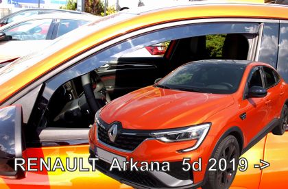 Ανεμοθραύστες Renault Arkana 5D (2019+) - 2 τμχ. εμπρός, Heko - € 68,9 Ανεμοθραύστες Renault Arkana 5D (2019+) - 2 τμχ. εμπρός, Heko