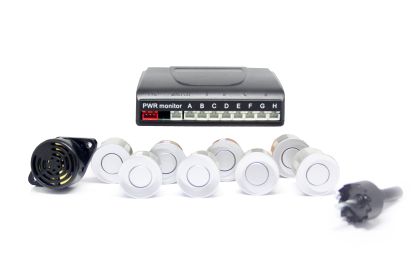 Αισθητήρες παρκαρίσματος - με 8 αισθητήρες και ηχητική προειδοποίηση - ασημένιο χρώμα - € 80,9 Αισθητήρες παρκαρίσματος - με 8 αισθητήρες και ηχητική προειδοποίηση - ασημένιο χρώμα