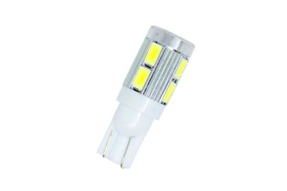 Led λάμπα για 24V τύπου Τ10 5W με 10 led τύπου 5630 - κατάλληλο για φώτα ημέρας - 1τμχ. - € 5,9 Led λάμπα για 24V τύπου Τ10 5W με 10 led τύπου 5630 - κατάλληλο για φώτα ημέρας - 1τμχ.
