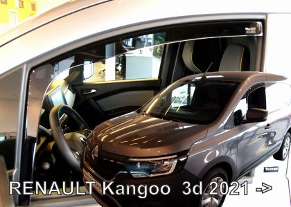 Ανεμοθραύστες Renault Kangoo (2021+) - 3 πορτο - 2 τμχ., Heko - € 75,9 Ανεμοθραύστες Renault Kangoo (2021+) - 3 πορτο - 2 τμχ., Heko
