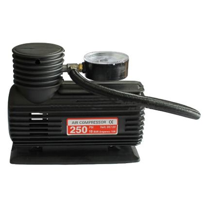 Κομπρεσέρ αέρος ελαστικών αυτοκινήτου 12V με μανόμετρο και αντάπτορα αναπτήρα -1 τμχ. - € 13,9 Κομπρεσέρ αέρος ελαστικών αυτοκινήτου 12V με μανόμετρο και αντάπτορα αναπτήρα -1 τμχ.