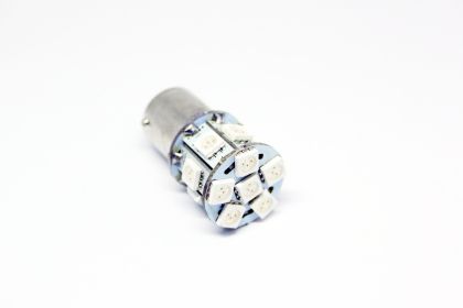 Led λάμπα τύπου BA15S με 13 SMD led μονού φωτισμού κόκκινη - 1τμχ. - € 8,9 Led λάμπα τύπου BA15S με 13 SMD led μονού φωτισμού κόκκινη - 1τμχ.