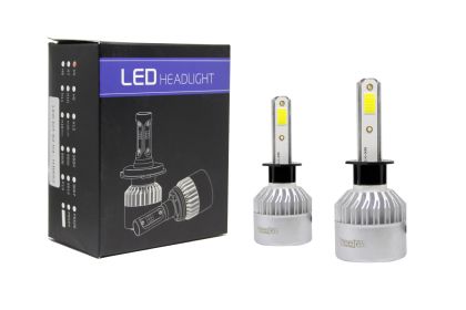 Led λάμπες Η1 για μεσαία ή μεγάλα φώτα S2 7600 lumen , 36 Watt - COB 6000K - 2τμχ. - € 24,9 Led λάμπες Η1 για μεσαία ή μεγάλα φώτα S2 7600 lumen , 36 Watt - COB 6000K - 2τμχ.