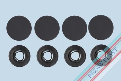 Πιαστράκια Rezaw-Plast για RENAULT - 4τμχ. για 2 πατάκια - € 10,9 Πιαστράκια Rezaw-Plast για RENAULT - 4τμχ. για 2 πατάκια