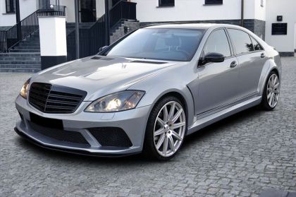 Μάσκα Mercedes W221 S-Class (2009-2013) - AMG design μαύρη - € 195,9 Μάσκα Mercedes W221 S-Class (2009-2013) - AMG design μαύρη